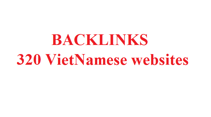 Post to 320 Vietnamese websites, with .vn domain name