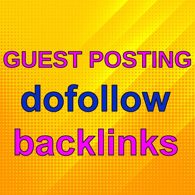 Guest Post on Travel, Education, Dental, Real Estate, Financial websites