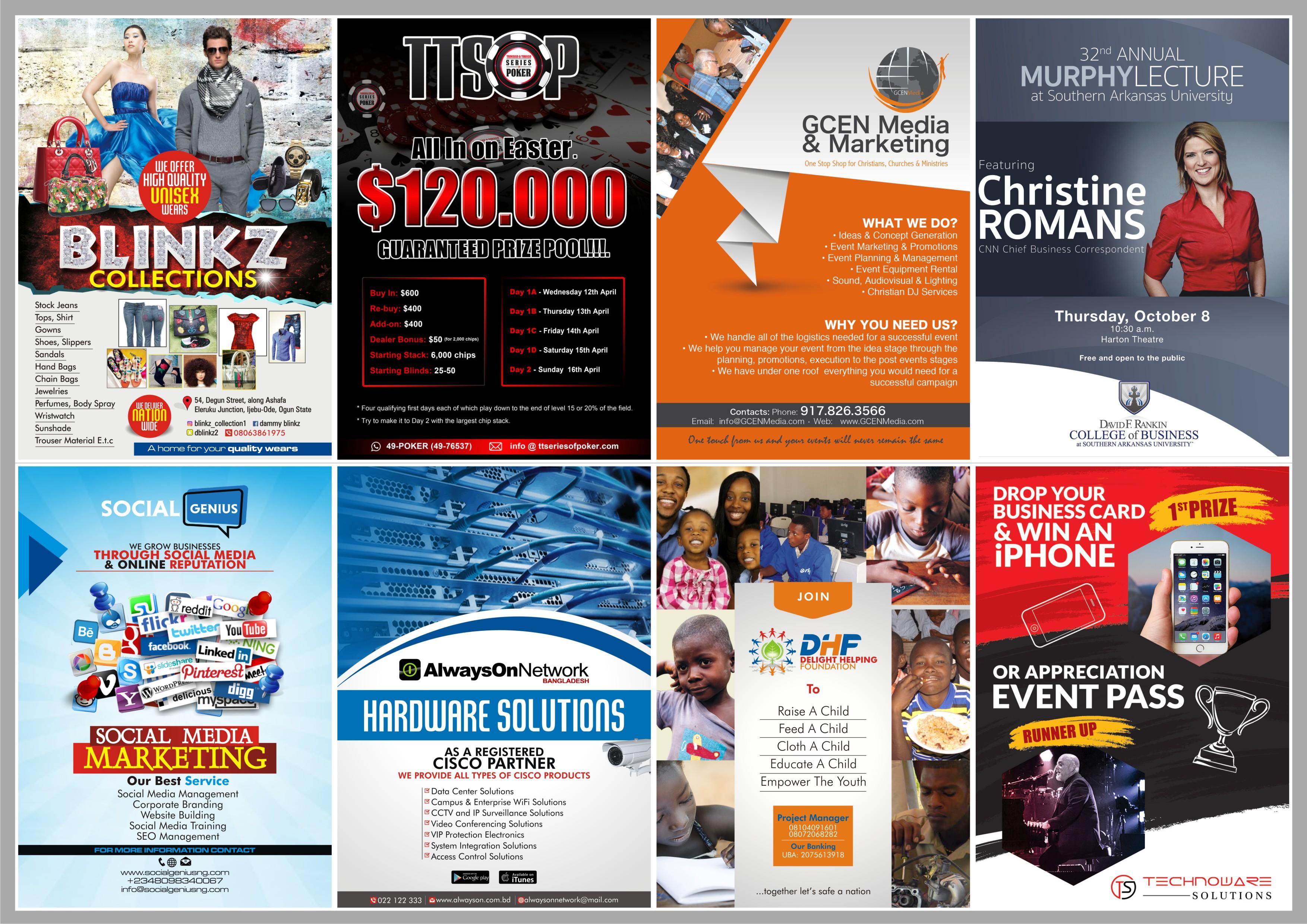 Awesome Flyer/Poster Design for your Business