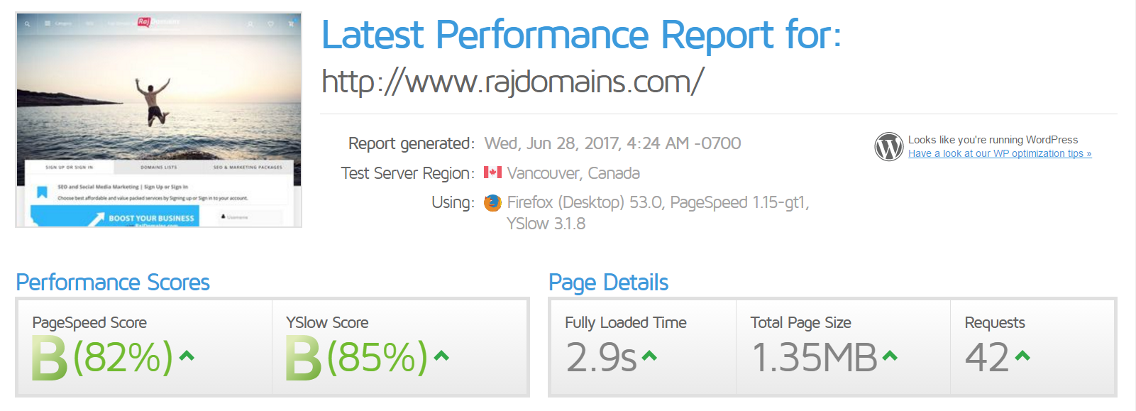Wordpress Page Speed Optimization - 80+ Speed score or Refund!