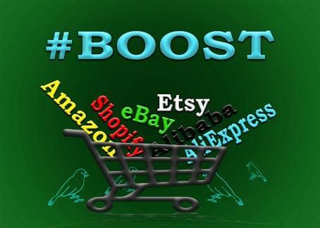 Promote your amazon, eBay,etsy shopping store product.