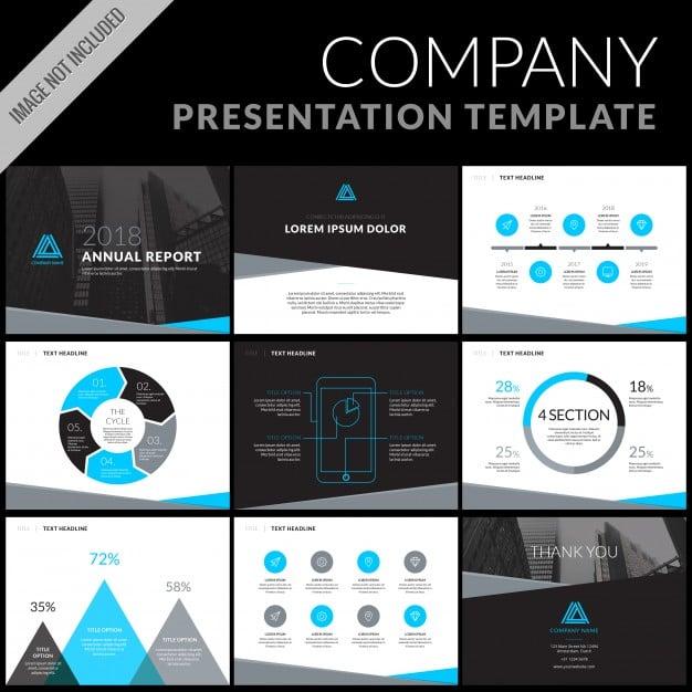 Create a professional 3 slide presentation for your business 