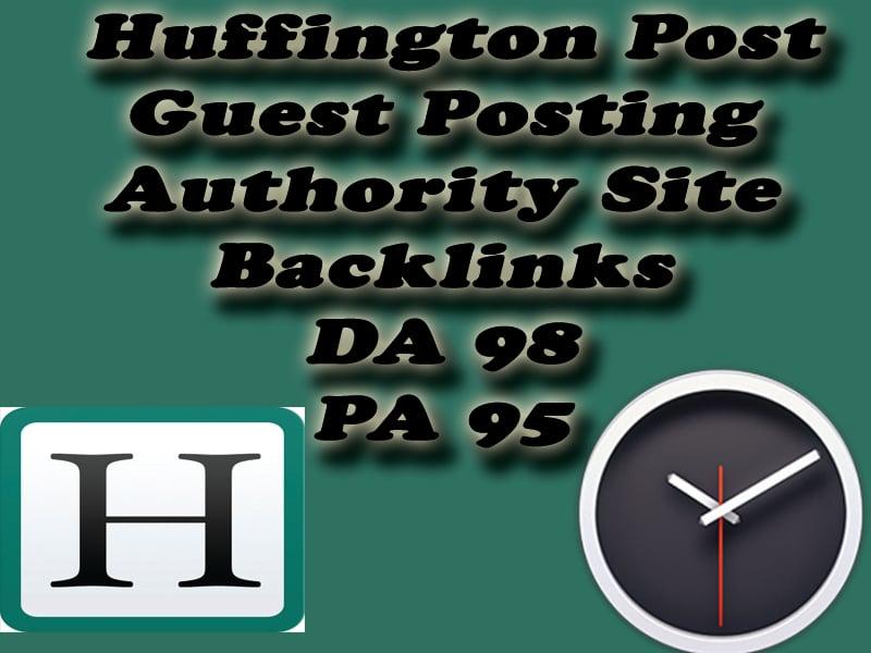 Publish your Article at Huffington post Guest post in 6 Hour