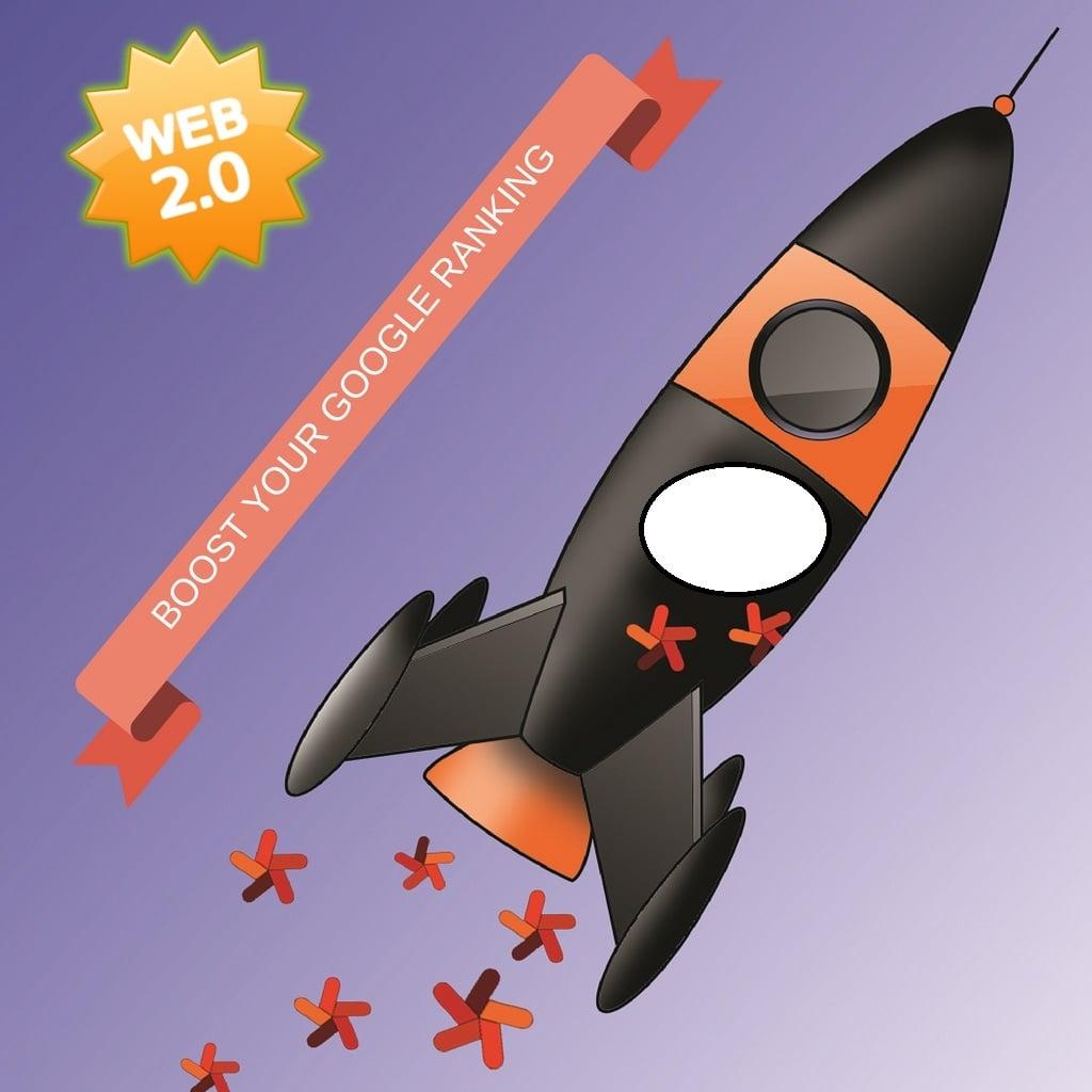 Rank on Google by our manually created 10 Web2.0 site's Link Pyramid