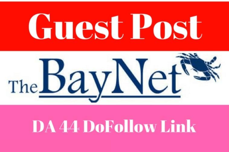 Free Offer - Publish A Guest Post With Dofollow Link On TheBayNet.com