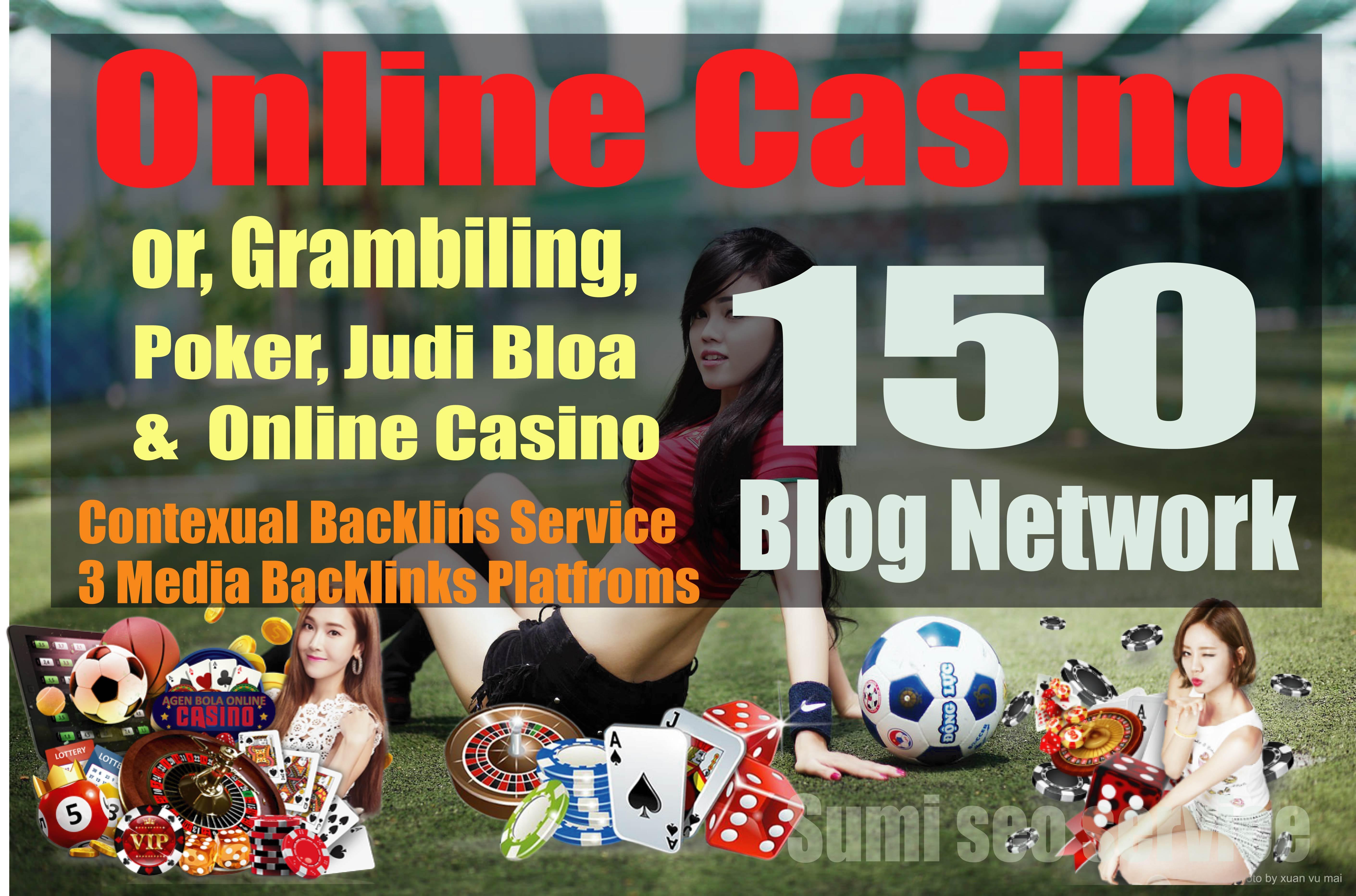 160 Casino Backlinks from Gambling, Online Casino & Poker web2.0 sites