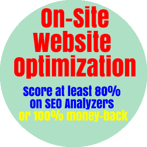 On-Page and Onsite Search Engine Optimization