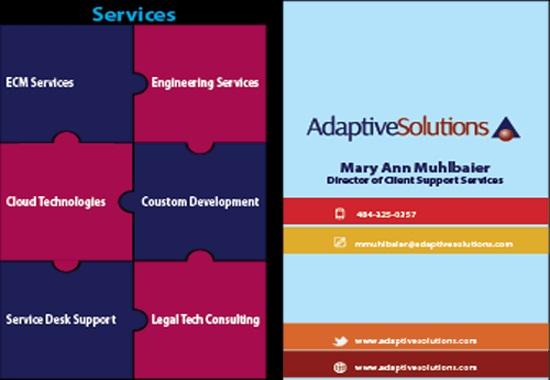 Design 2 unique business card