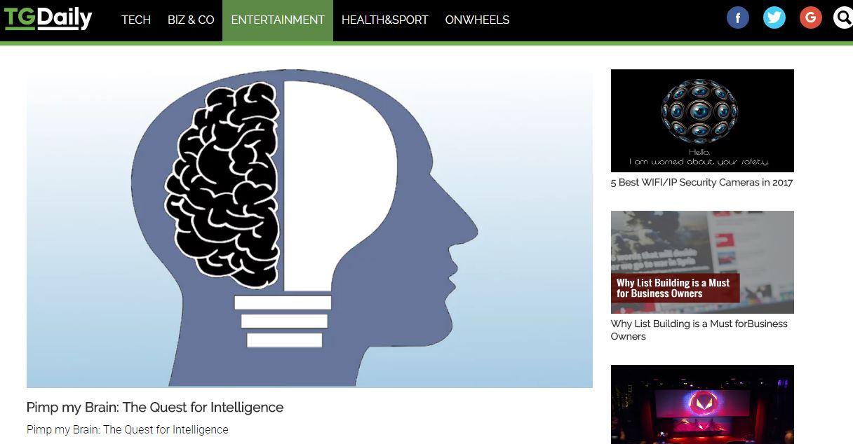 Publish Guest Post On 'TG Daily'