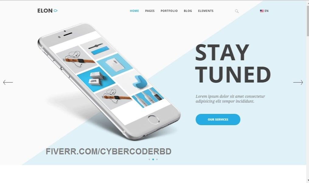Create Wordpress Website Awesome Design