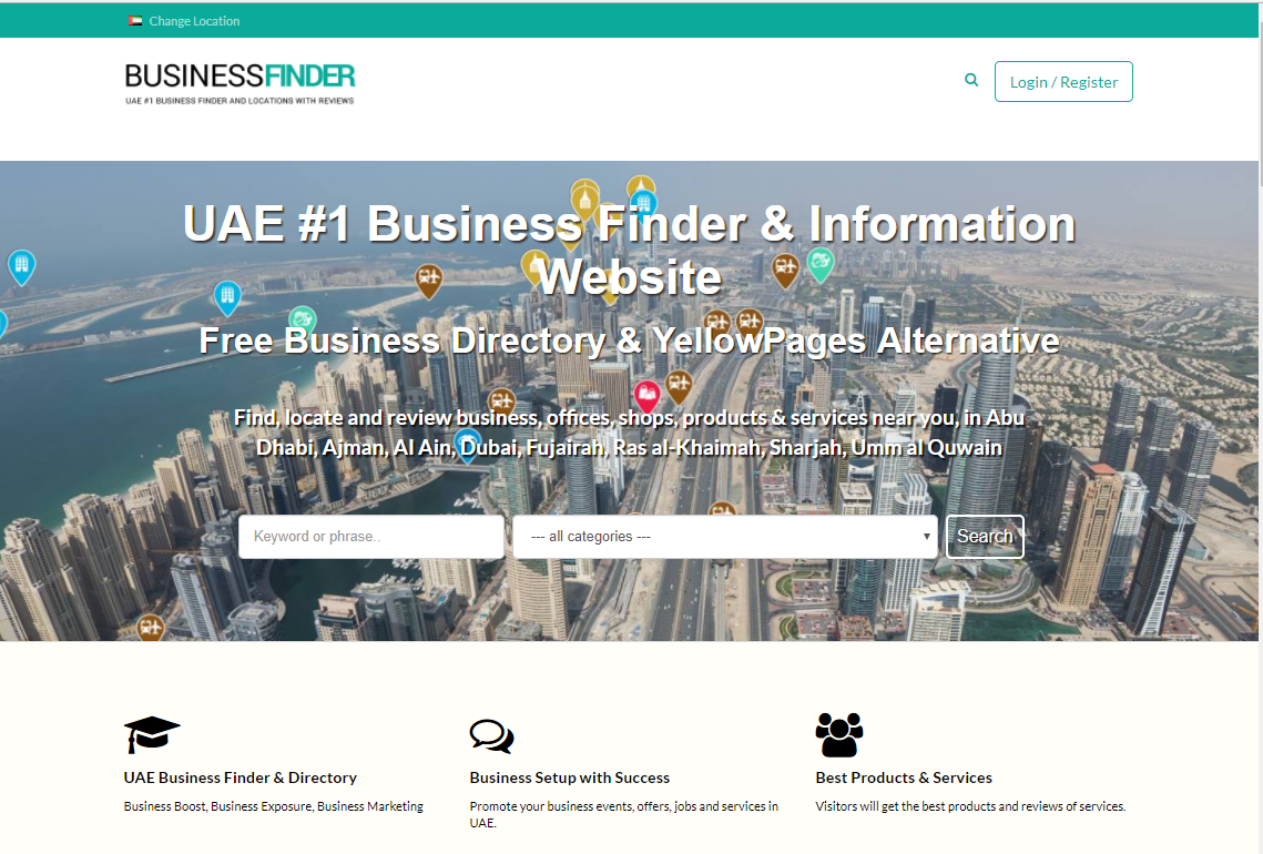Design Business Directory Listing Any Booking Website