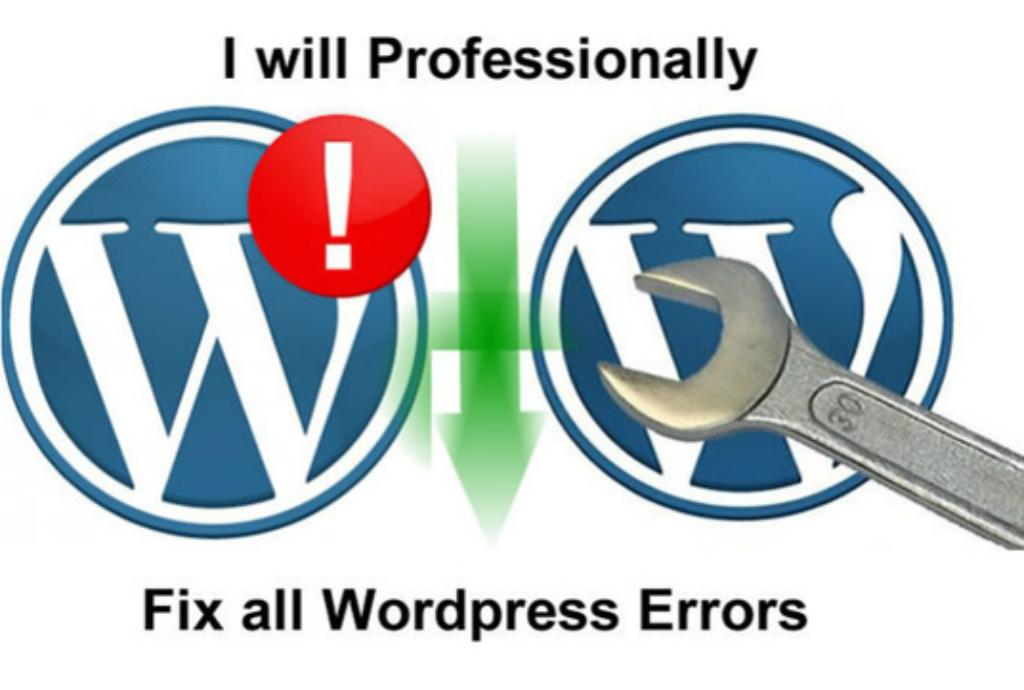 Fix any type of WordPress error