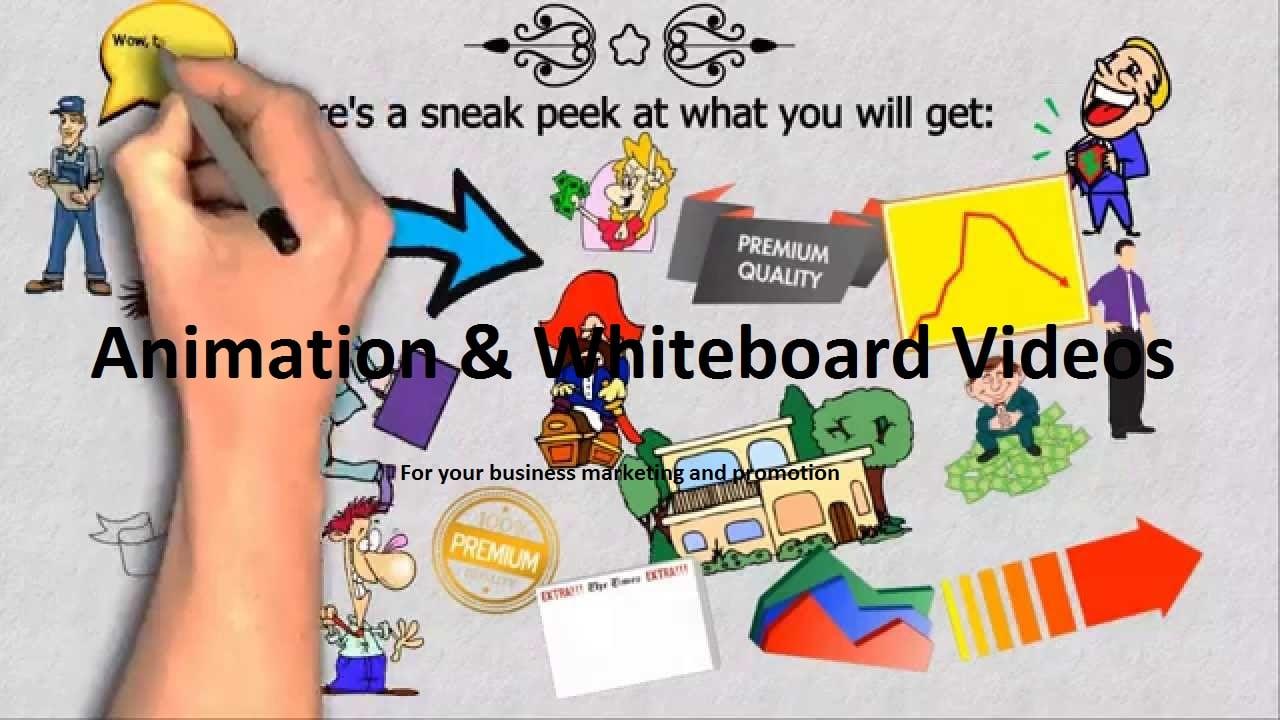 Video editing (Whiteboard videos,Animation Videos and Slideshow Videos)