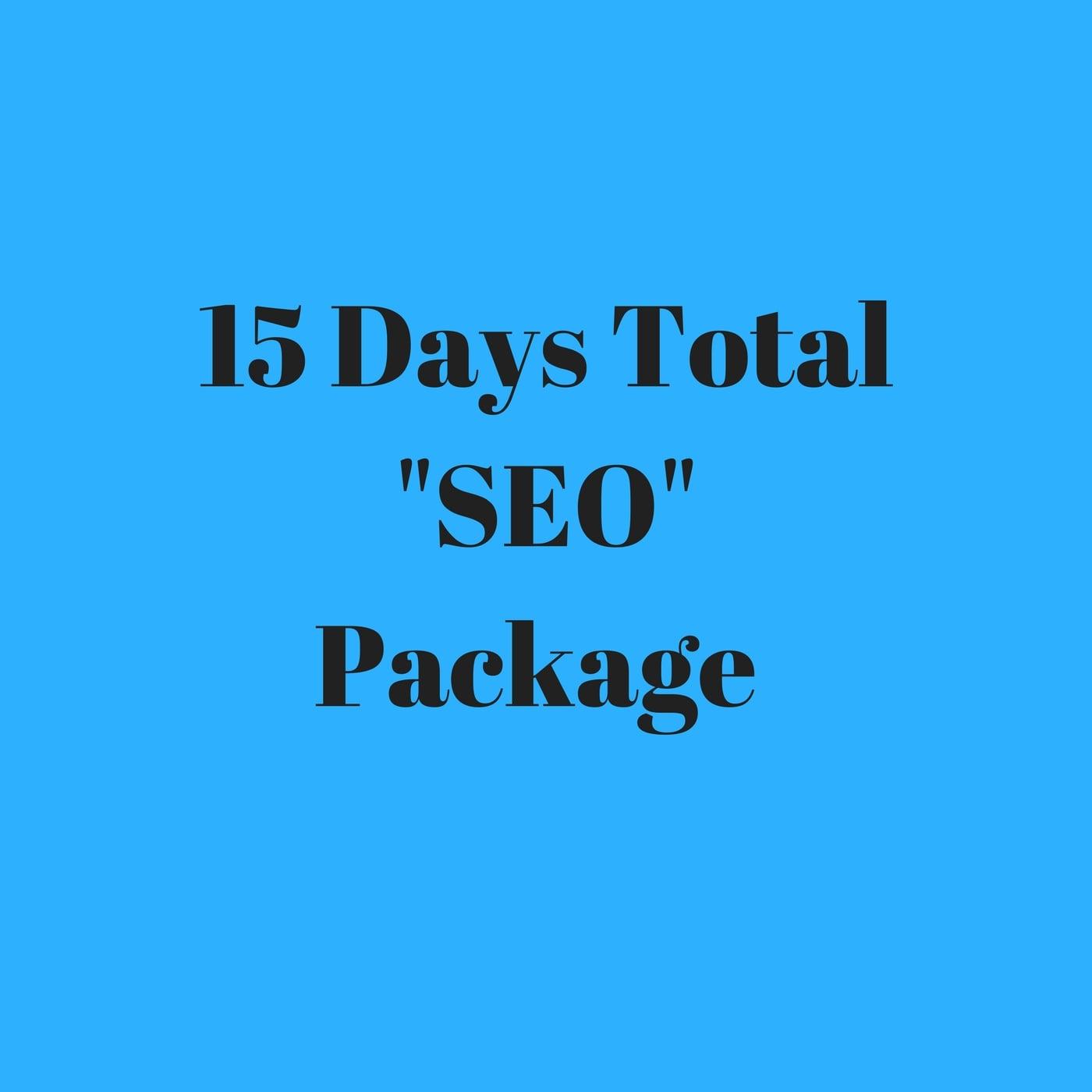 SEO Package Service,Improve Your Website/Local Business Ranking
