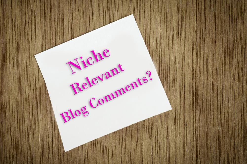 Make 30 Niche Relevant Blog Comment For Your Site
