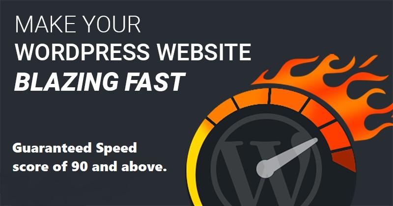 Speed up your WordPress Website and bring a A score (above 90)