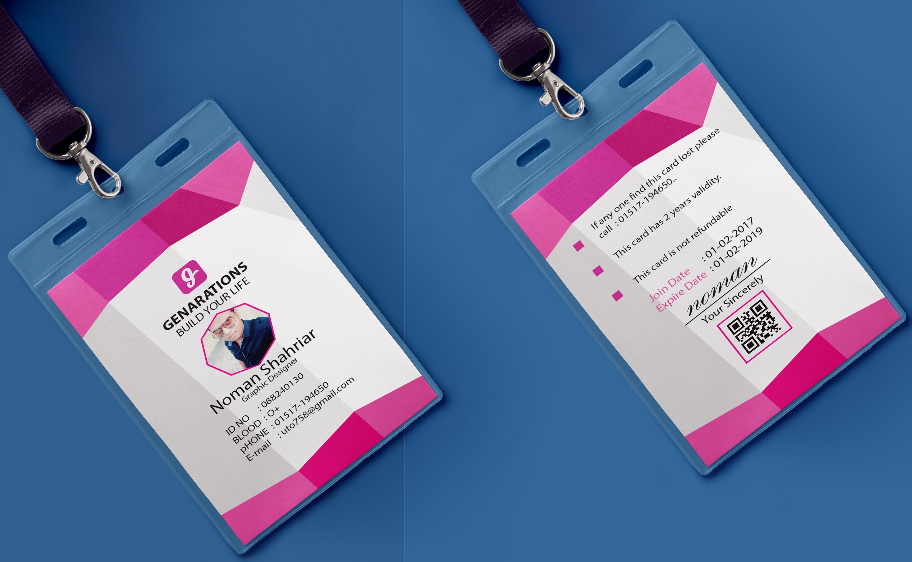 ID Card Design Within 24 Hours