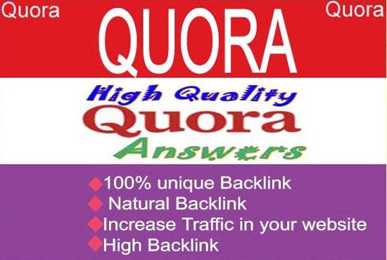 Provide 15 high quality answer from google loving site Quora Website.