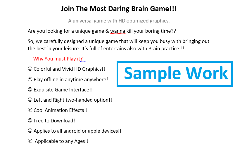 I Will Do Unique Content And Article Writing For You