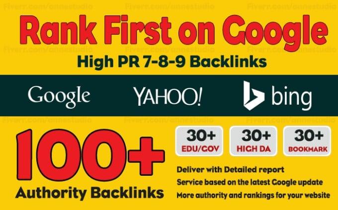 Do manual 100+ DOFOLLOW backlinks HIGH QUALITY PR