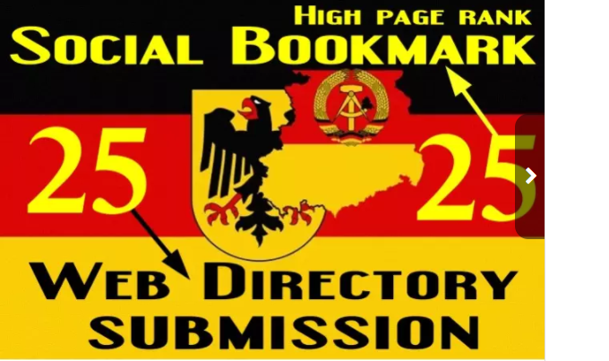 twenty five German Social Bookmarking And twenty five German Web Directory