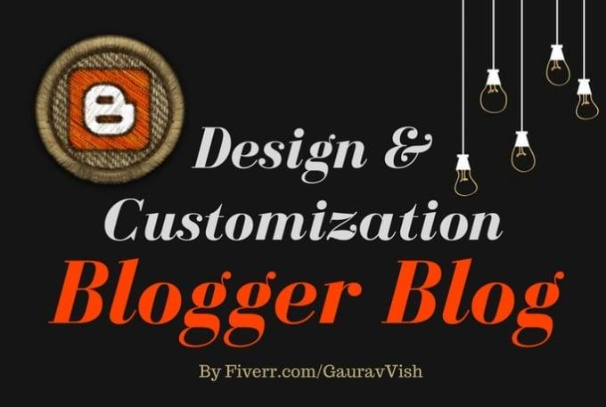 create beautiful blogger blog 