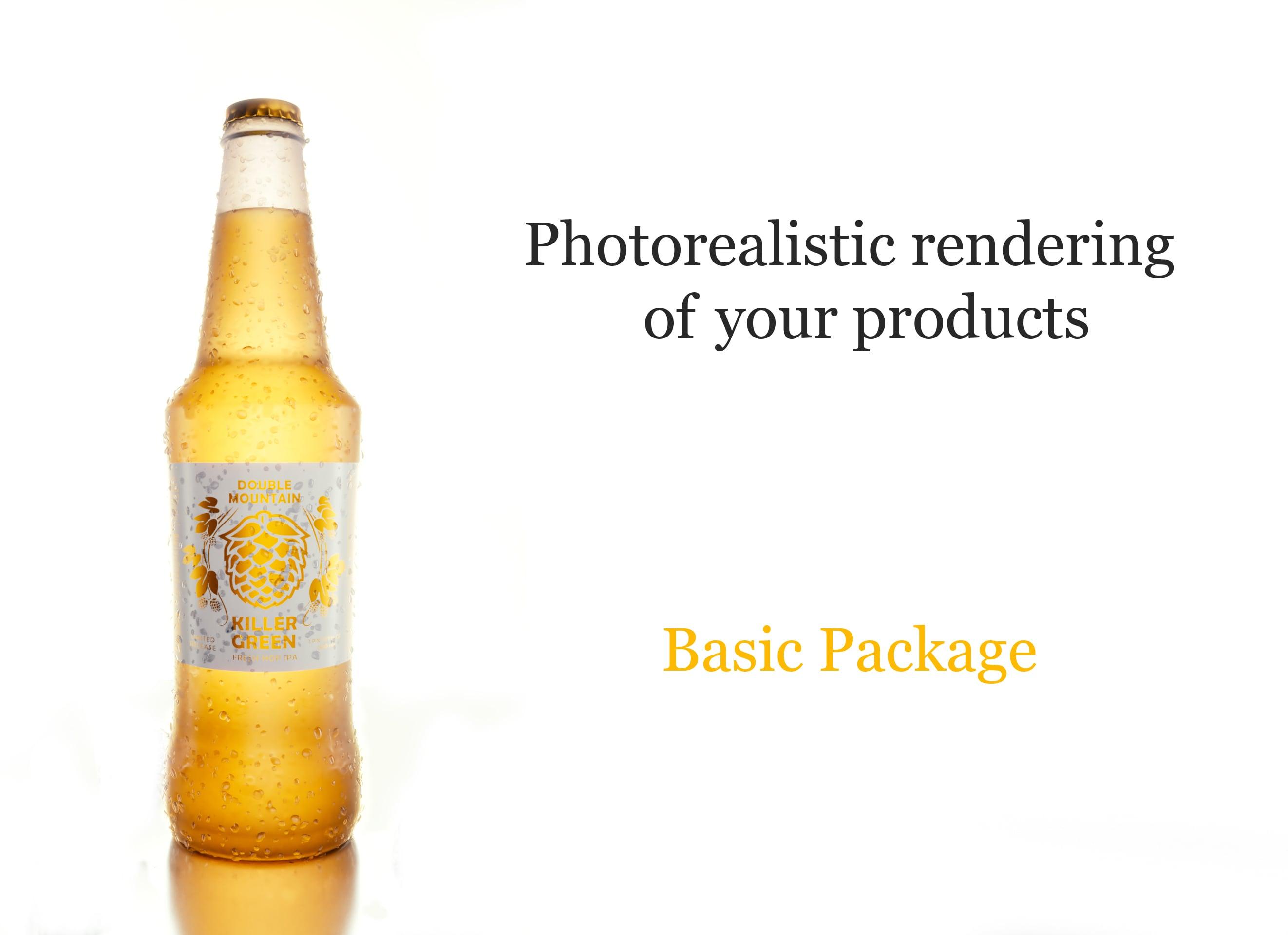 Photorealistic FullHD 3D Product Rendering