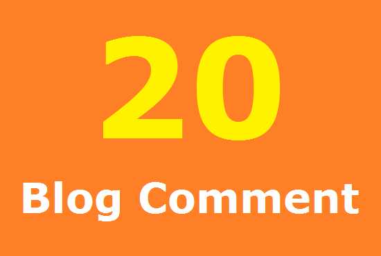 20 Related Blog Comment In Your Blog site (Done Manually)