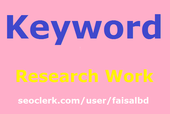 Keyword Research For Existing Or New Website/Blog