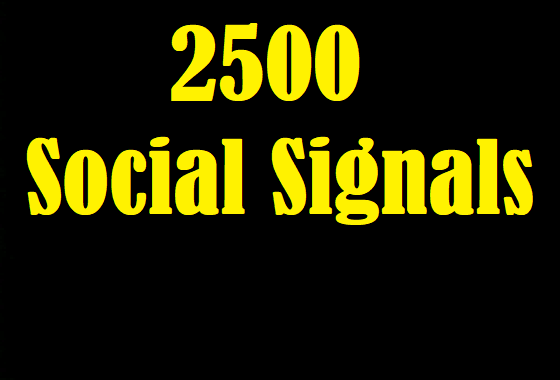 Acquire 1200 Exclusive Social Signals 