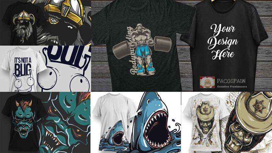 T-Shirt design package - get it straight away