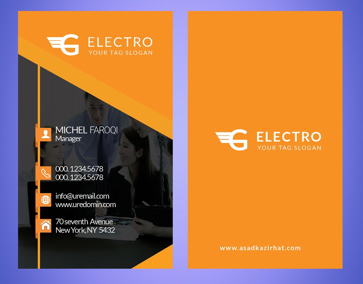 Design Your  Double Sided Business Card In 24 Hours