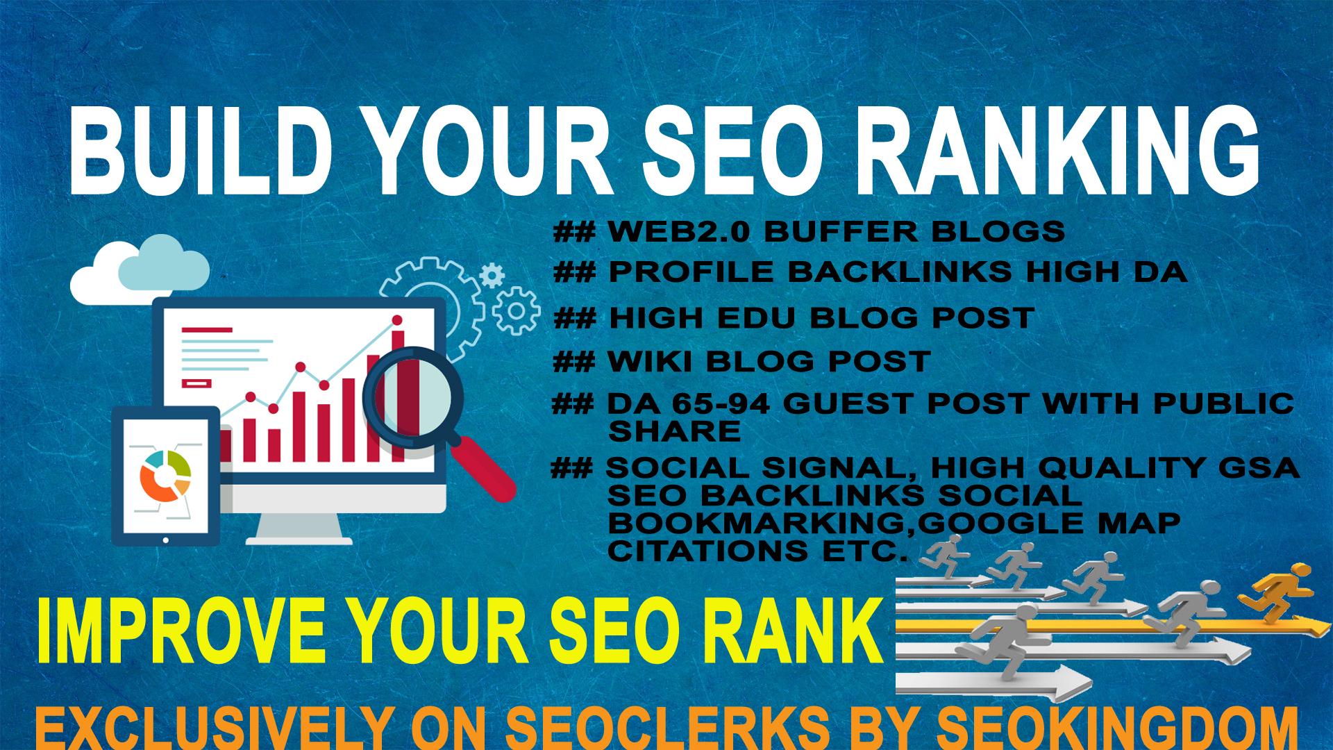 Build Your SEO Ranking With My High Authority Backlinks Pakages