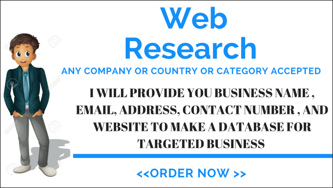 I would like to Web Research and Copy Data Paste  for you.