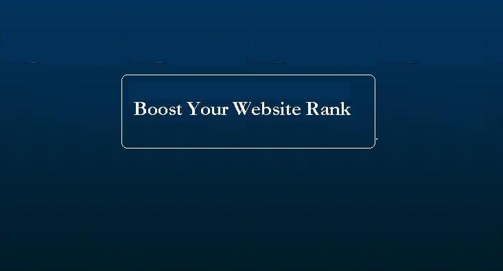 Boost Your Website Rank SEO campaign