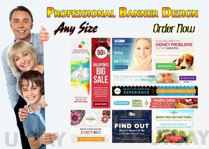 Design your Professional Banner Ad image
