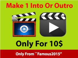 Make 1 Intro Or Outro for your video