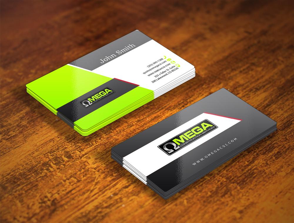 Double Sided Professional Business Card Design  within 24 hours