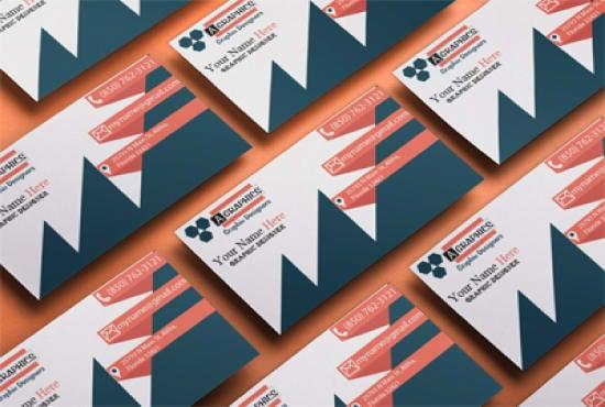 A Unique Duel Sided Business Card Design For You