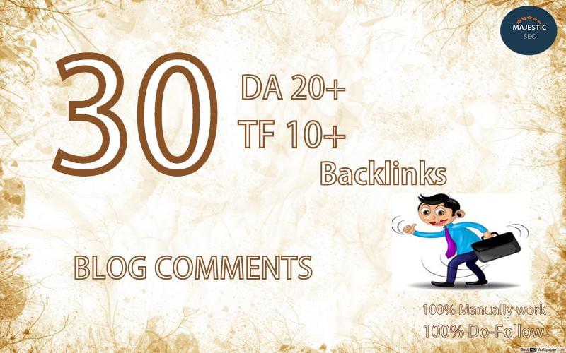 I Provide you High Da Tf Dofollow Backlinks