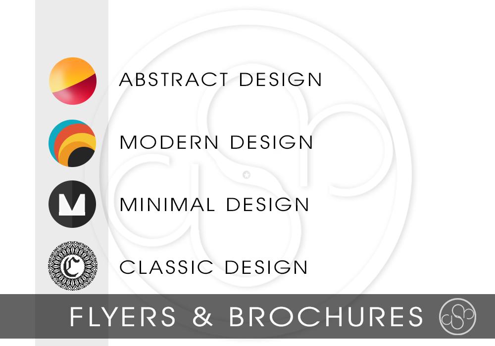 Design a Flyer & Brochures 