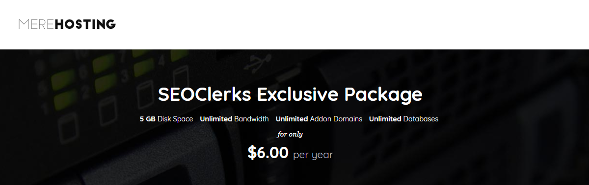 1 Year 5GB Unmetered Web Hosting with Unlimited Features