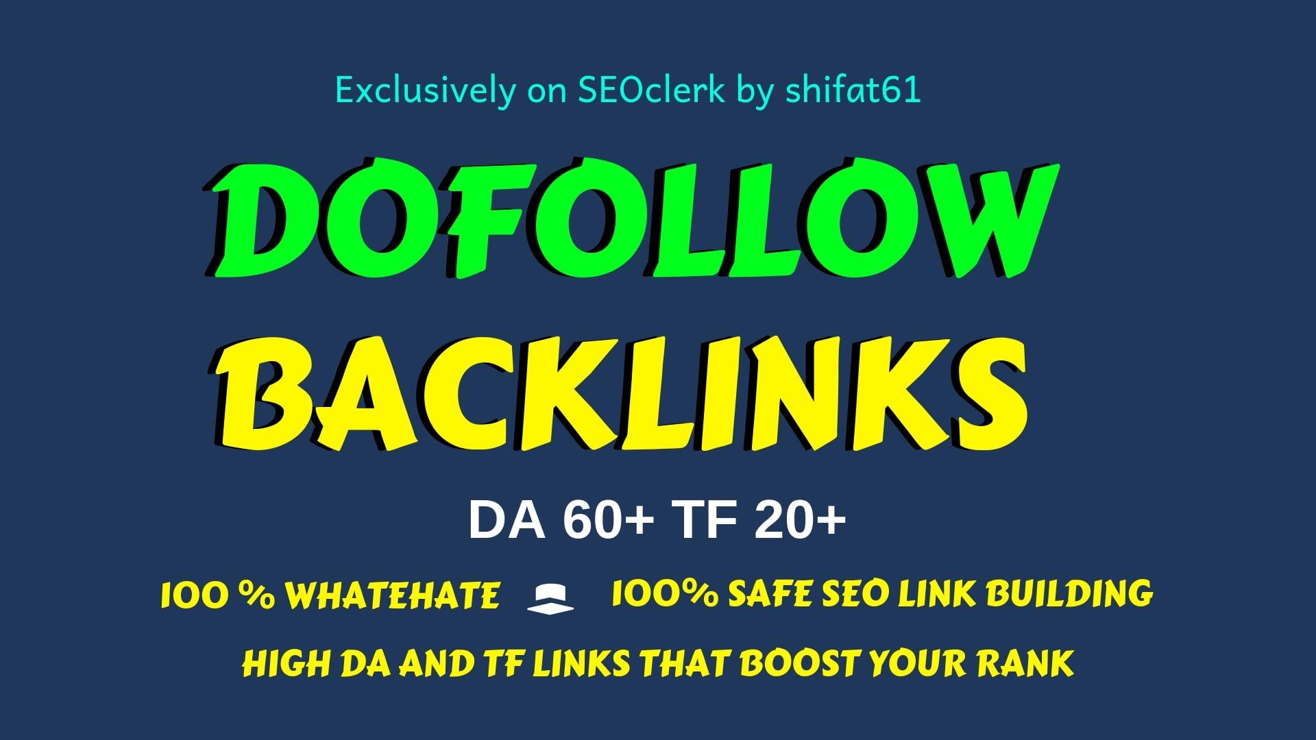 55 Dofollow SEO Backlinks, Boost Your Google Ranking