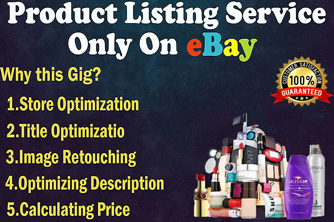 List your 10 product on eBay for $5