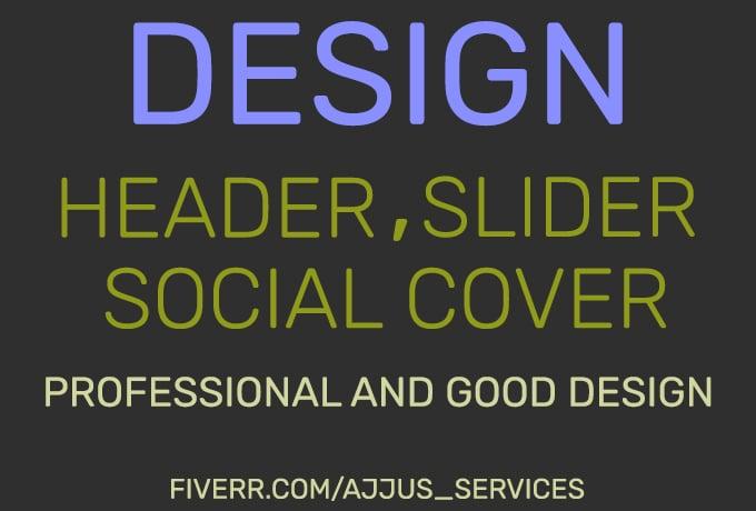 design professional website header or banners , Slider