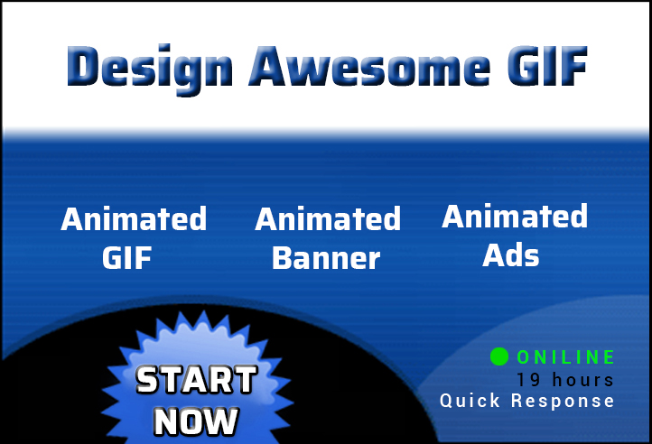 Design Awesome Gif &  Banner ads