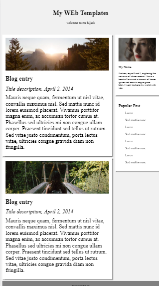 Make a responsive and creative Website 