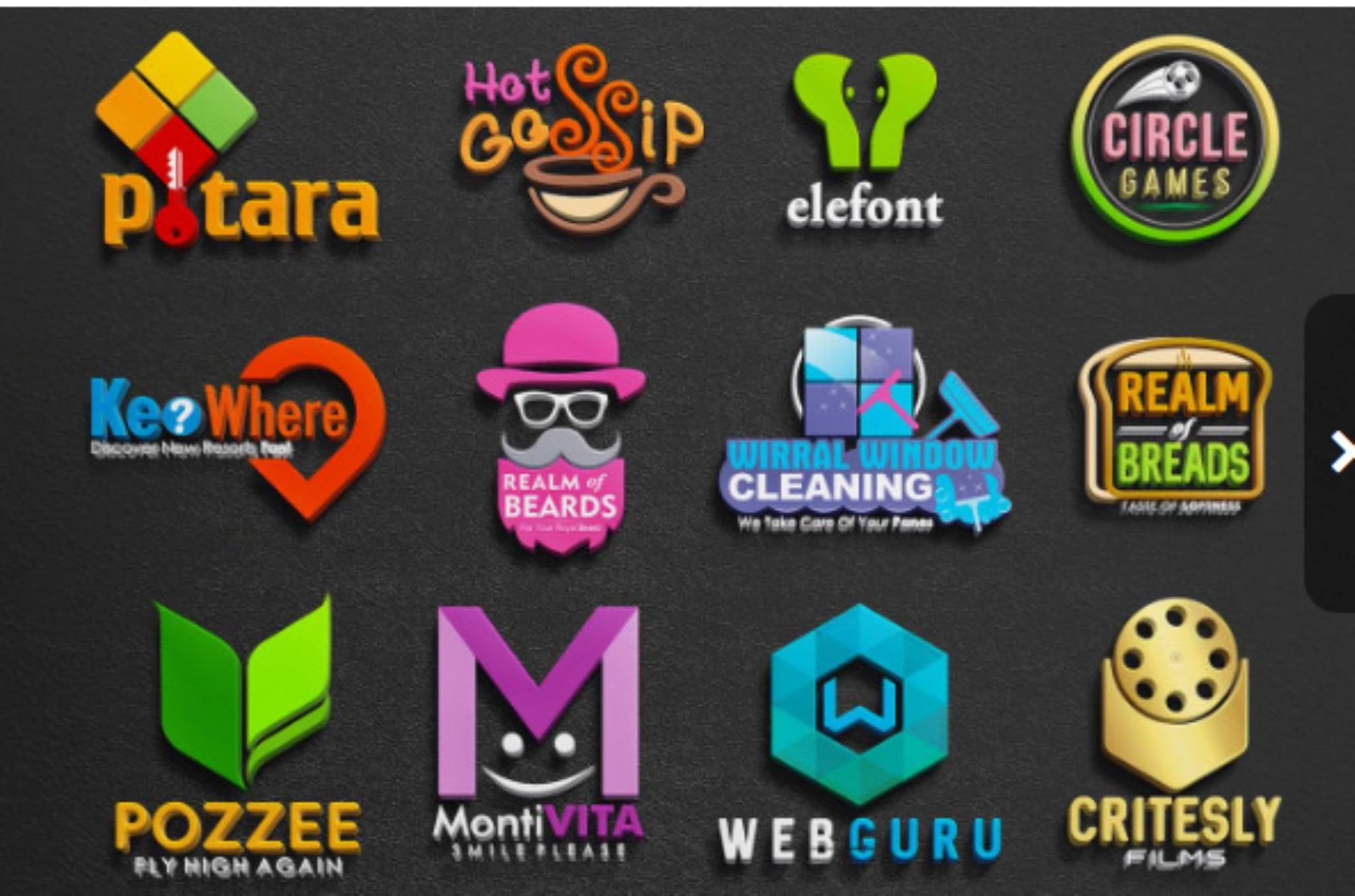 Design professional logo for you for $5  in just 2hours