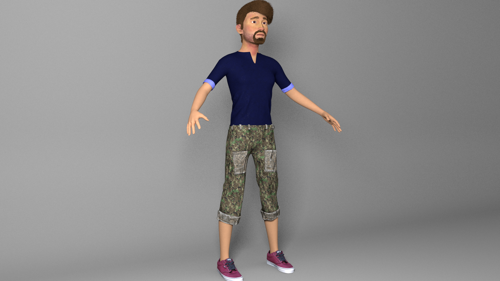 Making 3D character Model 