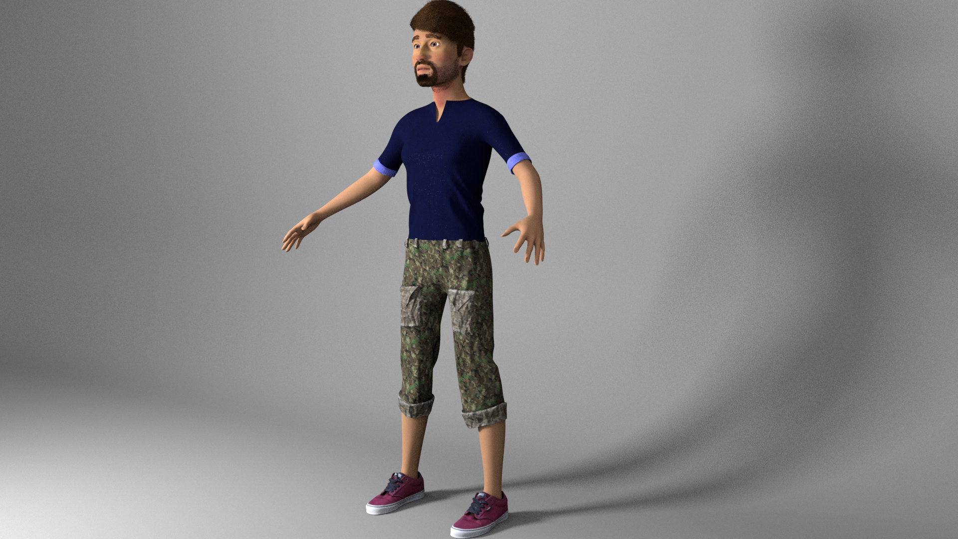 Making 3D character Model 